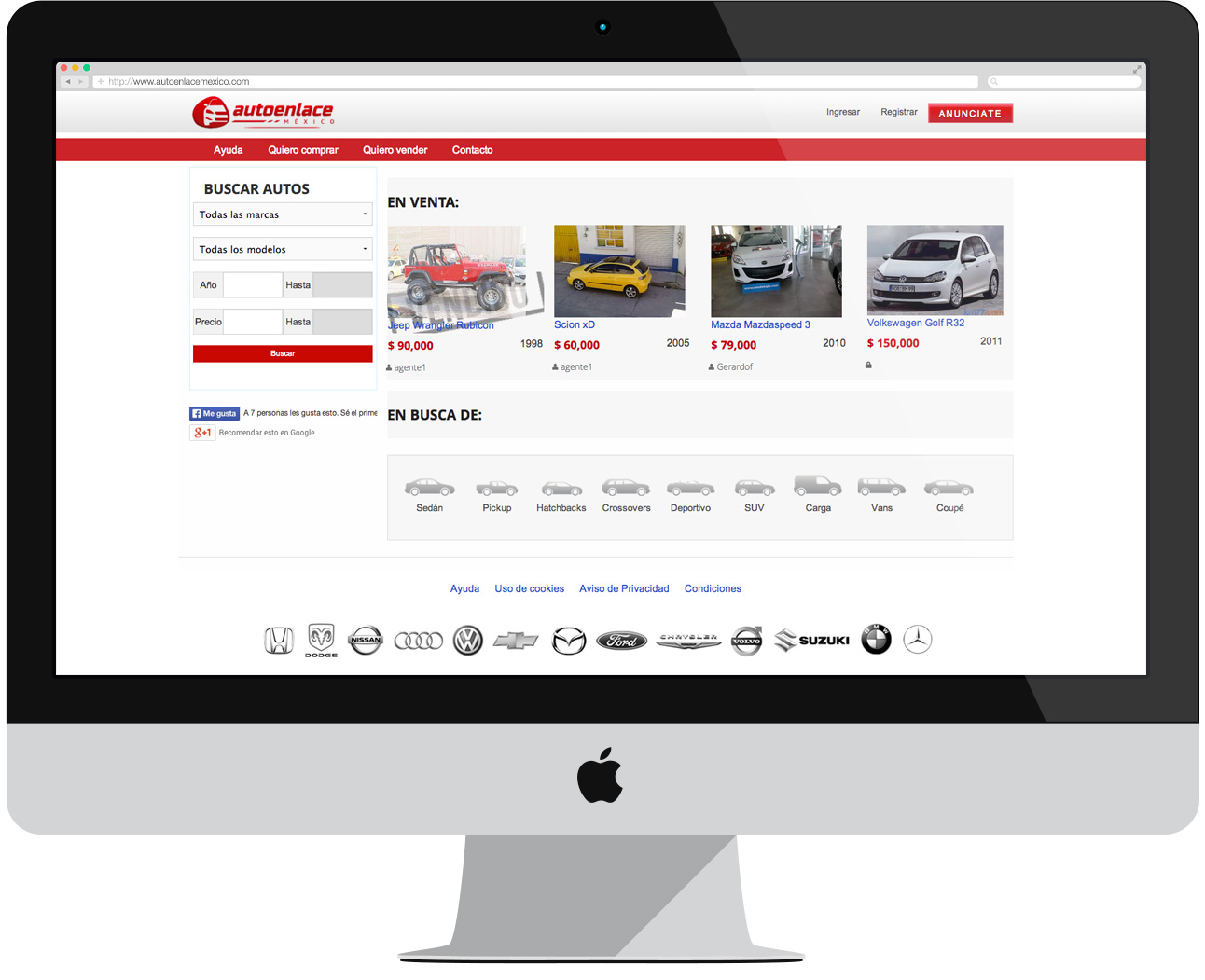 Autoenlace México Web